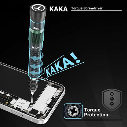 2UUL KAKA Adjustable Torque Magnetic Screwdriver Precision Tool with Anti Slip Handle