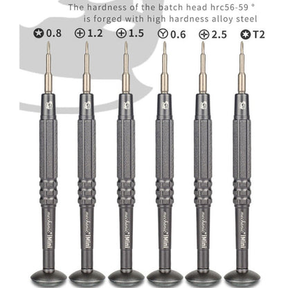 MECHANIC Mini Screwdriver for Watch / Glasses / Phone Repair Precision Tool with Magnetic Tips, Rotating Bearing