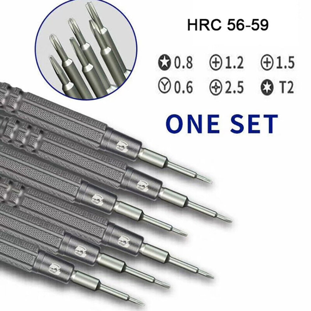 MECHANIC Mini Screwdriver for Watch / Glasses / Phone Repair Precision Tool with Magnetic Tips, Rotating Bearing
