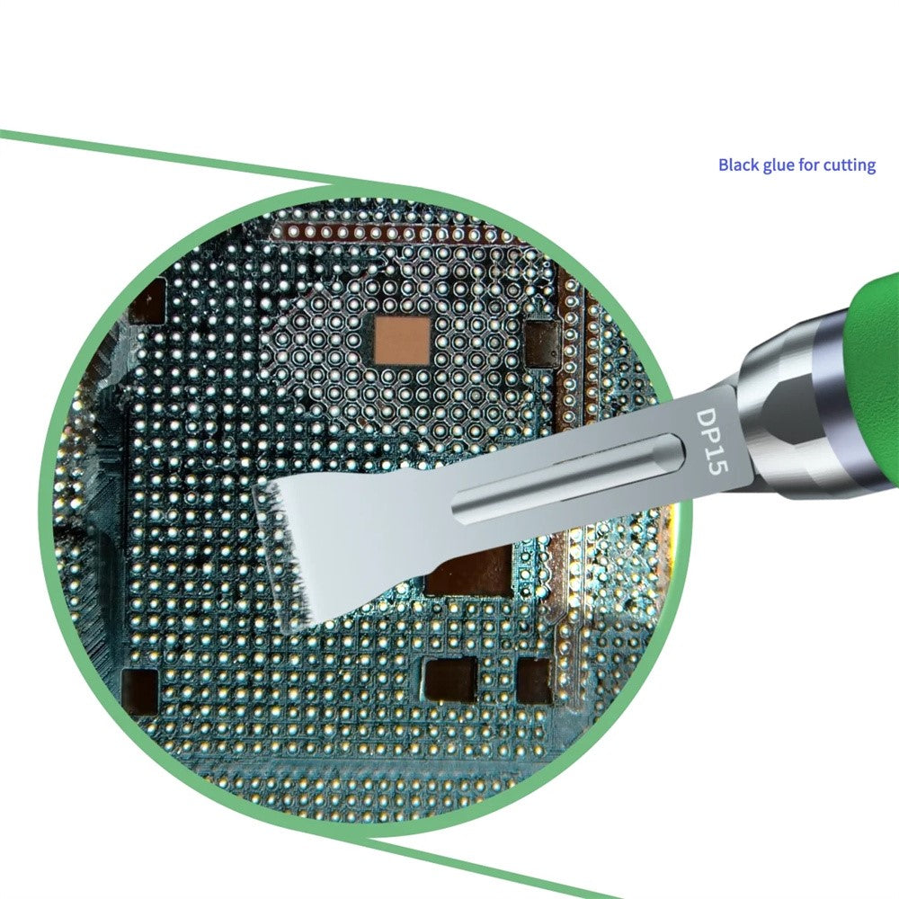 MIJING KC8 Glue Removal Tool Set Motherboard Chip Glue Removal Blades Kit