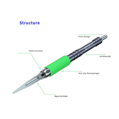 MIJING KC8 Glue Removal Tool Set Motherboard Chip Glue Removal Blades Kit