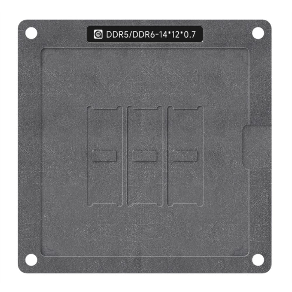 AMAOE DDR5 / DDR6 Tin Planting BAG Reballing Stencil Kit Graphics Card Memory Chip Repair Tool