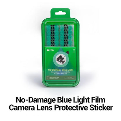2UUL DA33 500Pcs / Box No-Damage Blue Light Film Camera Lens Protective Sticker