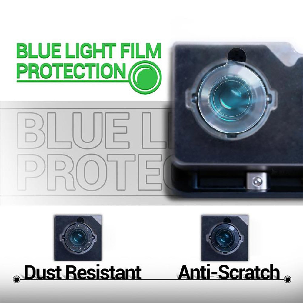 2UUL DA33 500Pcs / Box No-Damage Blue Light Film Camera Lens Protective Sticker