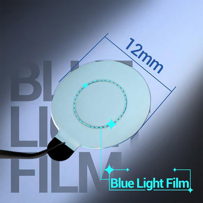 2UUL DA33 500Pcs / Box No-Damage Blue Light Film Camera Lens Protective Sticker