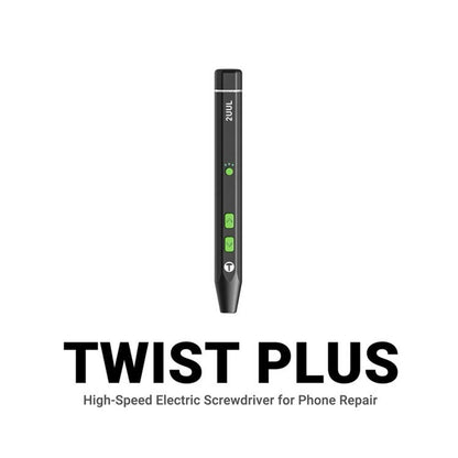 2UUL Twist Plus Electric Screwdriver Set High Speed 400 RPM Torque Protection For Phone Repair with LED Light