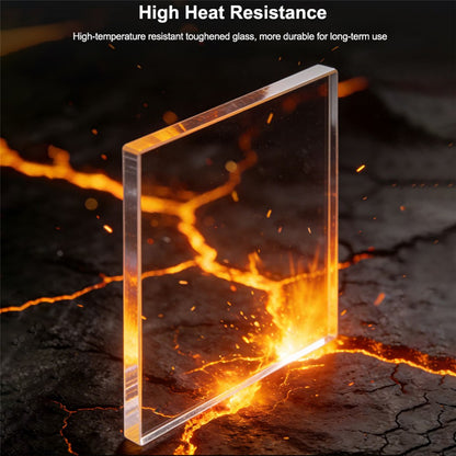 SUNSHINE 5 PCS Soldering Stencil High Temperature Resistant Anti-Explosion Anti-Splash Glass Pad