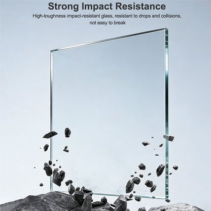 SUNSHINE 5 PCS Soldering Stencil High Temperature Resistant Anti-Explosion Anti-Splash Glass Pad