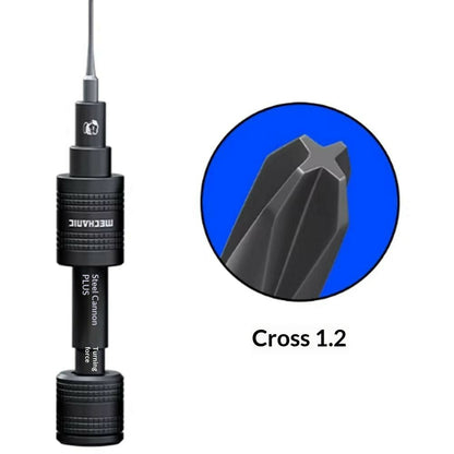 MECHANIC Steel Cannon Plus Magnetic Manual Torque Screwdriver Precision Electronic Repair Tools