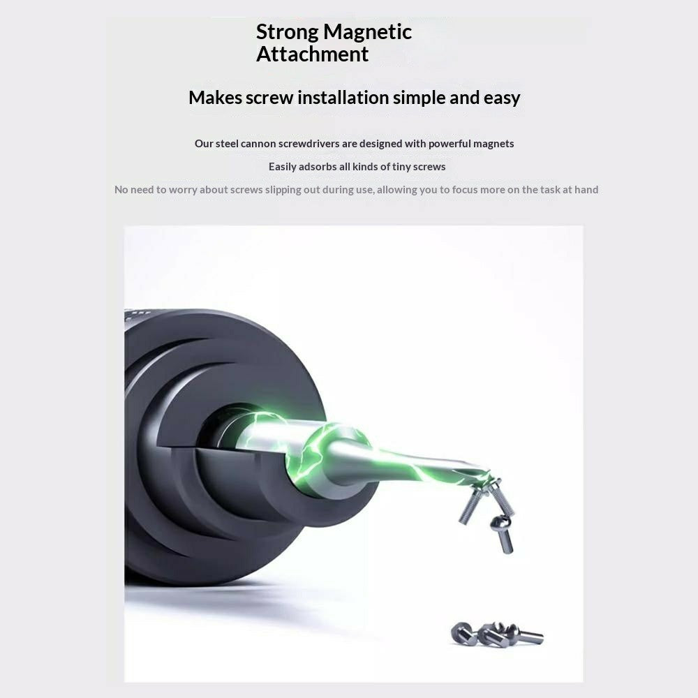 MECHANIC Steel Cannon Plus Magnetic Manual Torque Screwdriver Precision Electronic Repair Tools