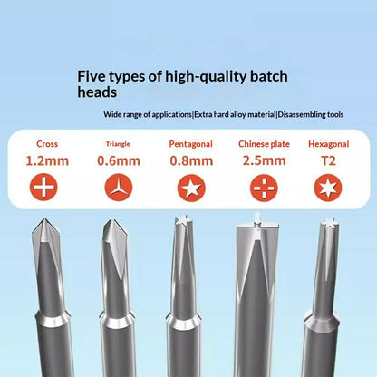 YCS 2D Y101 Precision Screwdriver Set Magnetic Bits Electronics Repair Tool For Phone Laptop Tablet