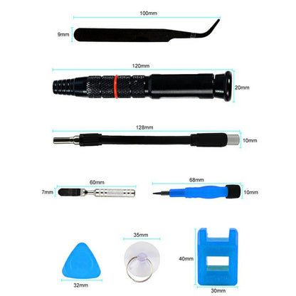 SUNSHINE SS-5119 34 in 1 Multifunctional Precision Screwdriver Set with 24Pcs S2 Alloy Steel Bits for Electronics Repair