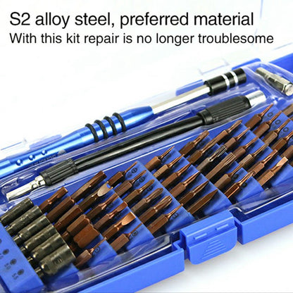 SUNSHINE SS-5117 58 in 1 Precision Screwdriver Set Non-slip Handle Screwdriver Electronics Repair Tool