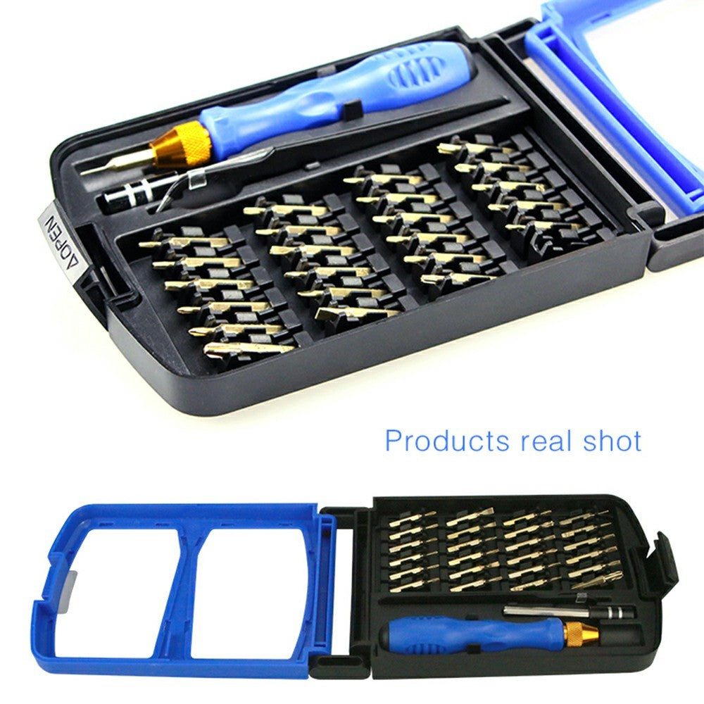 SUNSHINE SS-5114 27 in 1 Magnetic Screwdriver Set Hardware Repair Tool Kit for Phone Laptop Electronics Repair