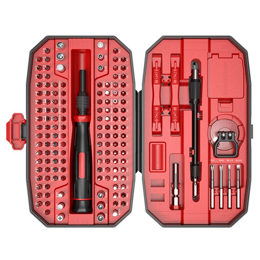JIAFA MT-T152 152 in 1 Precision Screwdriver Set CRV Steel Magnetic Handle Repair Kit for Electronics