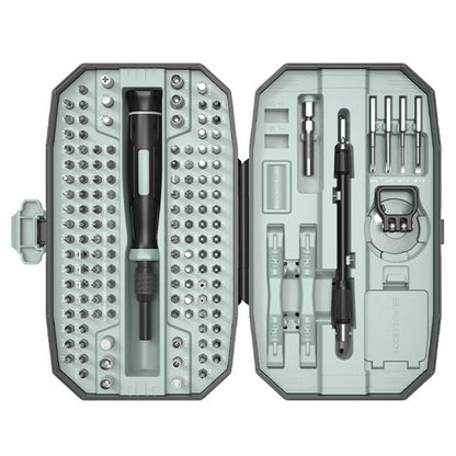 JIAFA MT-T152 152 in 1 Precision Screwdriver Set CRV Steel Magnetic Handle Repair Kit for Electronics