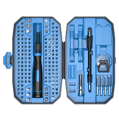 JIAFA MT-T152 152 in 1 Precision Screwdriver Set CRV Steel Magnetic Handle Repair Kit for Electronics