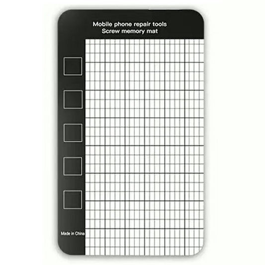 JIAFA 145 x 45mm Magnetic Screw Organizer Mat Memory Pad for Mobile Phone Repair Tools