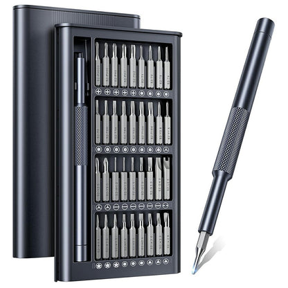 AXTH 37 in 1 Precision Screwdriver Set S2 Steel Bits Magnetic Driver Repair Kit for Phone Laptop Gaming Console Watch