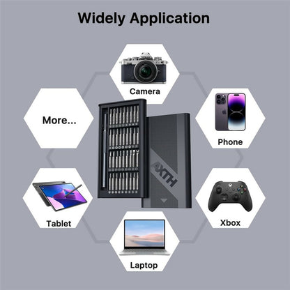 AXTH 37 in 1 Precision Screwdriver Set S2 Steel Bits Magnetic Driver Repair Kit for Phone Laptop Gaming Console Watch