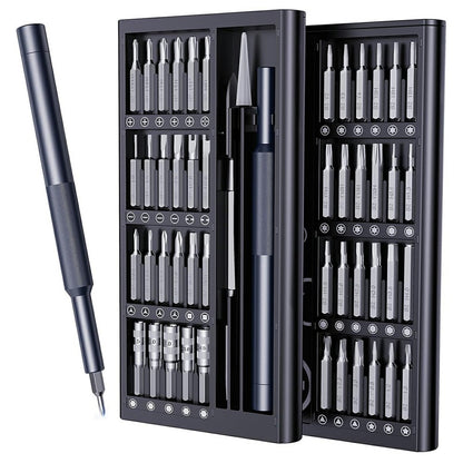 AXTH 50 in 1 Precision Screwdriver Set S2 Steel Magnetic Bits Repair Tool Kit for Phone Laptop Gaming Console Watch Glasses