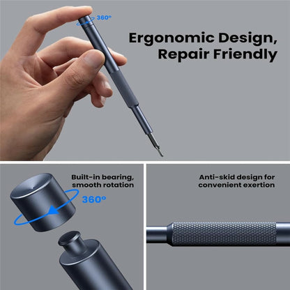 AXTH 50 in 1 Precision Screwdriver Set S2 Steel Magnetic Bits Repair Tool Kit for Phone Laptop Gaming Console Watch Glasses