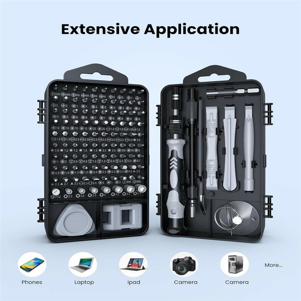 AXTH 116 in 1 Multi-Function Screwdriver Set 115Pcs Precision Repair Tool Kit with Case for Phone Laptop iPad