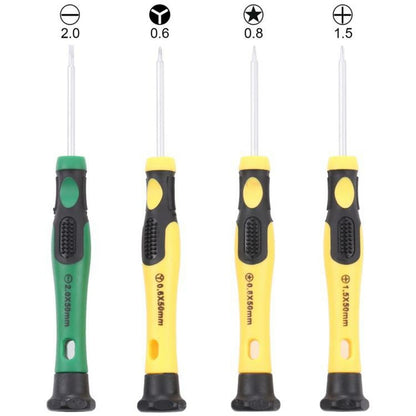 JF-8182 For iPhone 17 21 in 1 Precision Screwdriver Set Replacement Parts Battery Adhesive Tape Sticker + Middle Plate Frame Repair Tool Kit