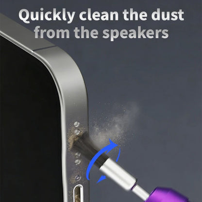 LANRUI QB95 10Pcs  /  Box 3.0mm Dust Cleaning Brush Steel Handle Dust Cleaning Mane Brush for Phone Repair IC Pad Motherboard