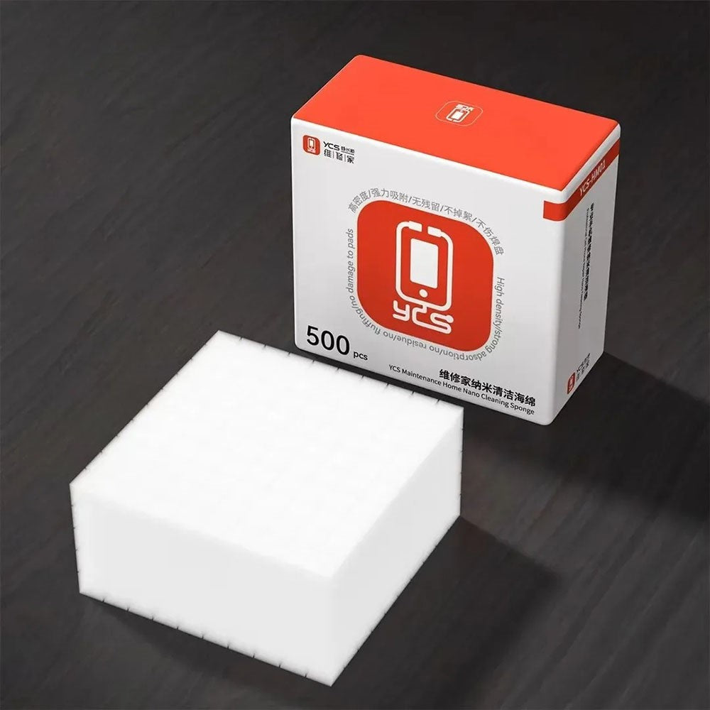 YCS HM01 500Pcs  /  Box Nano Cleaning Sponges High Density No Residue Electronic Maintenance Tools for Cleaning Screen  /  Camera  /  Motherboard  /  Soldering Flux