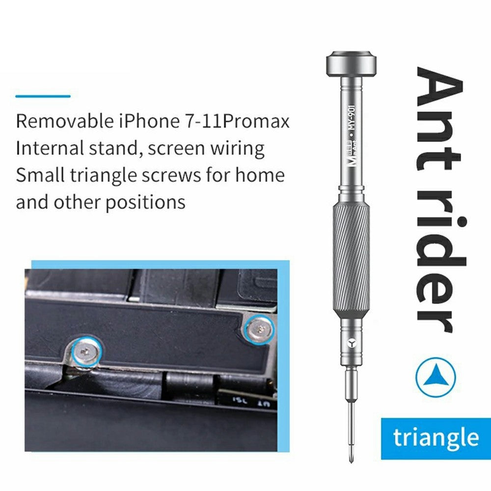 MAANT MY-901 Precision Screwdriver Magnetic Tip Antirust Alloy Anti-slip Handheld Screwdriver for Phone Repair iPhone