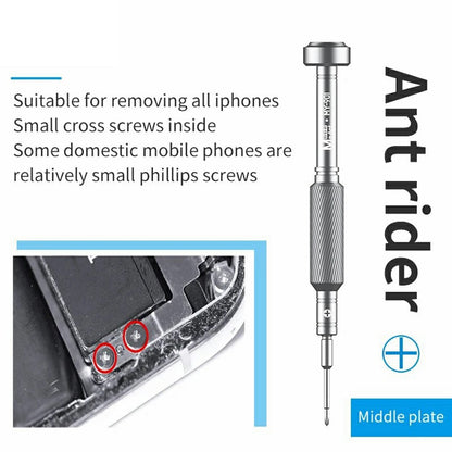 MAANT MY-901 Precision Screwdriver Magnetic Tip Antirust Alloy Anti-slip Handheld Screwdriver for Phone Repair iPhone