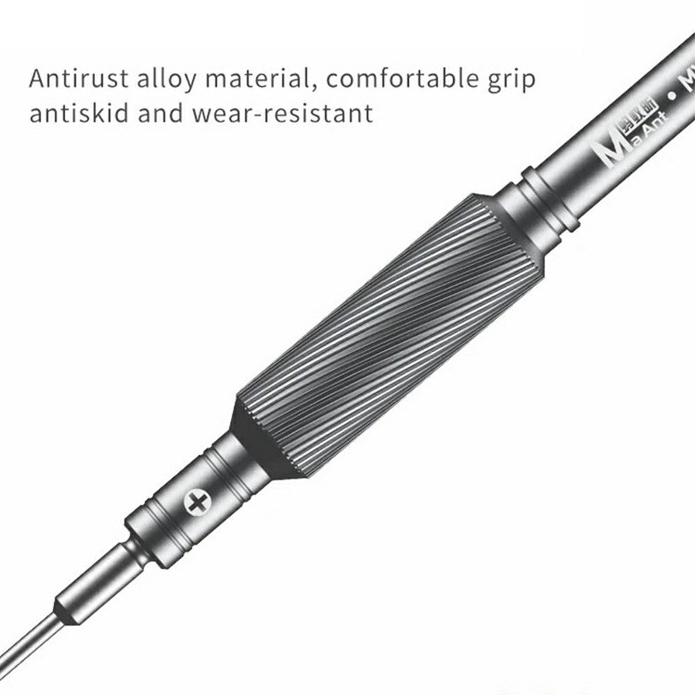 MAANT MY-901 Precision Screwdriver Magnetic Tip Antirust Alloy Anti-slip Handheld Screwdriver for Phone Repair iPhone