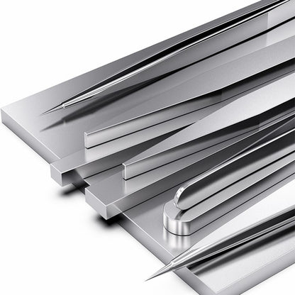 QIANLI INEEZY YX-01 Hand-polished Non-magnetic Precision Stainless Steel 0.1mm Fine Type Pointed Tweezers