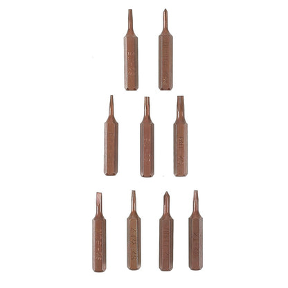 BEST BST-927 9 in 1 S2 Precision Magnetic Aluminum Alloy Handle Pen Screwdriver Bit Set