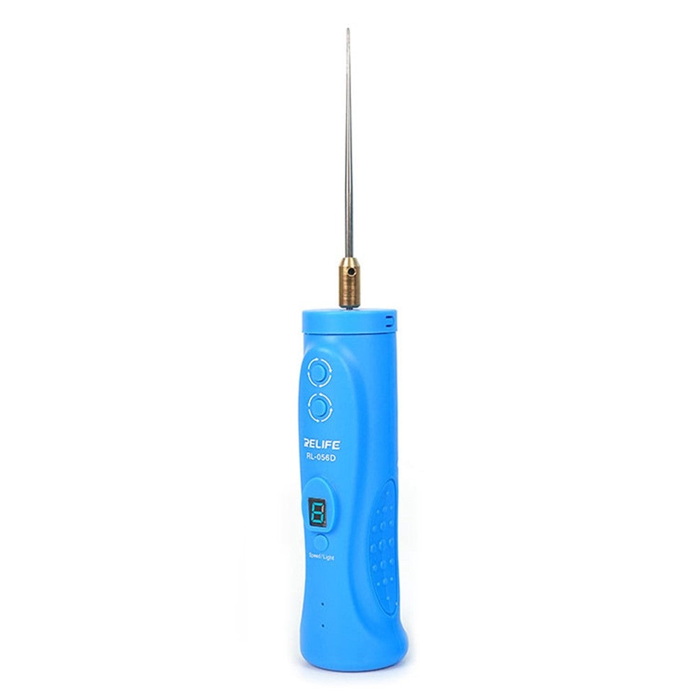 RELIFE RL-056D Professional Electric Glue Remover Machine for Mobile Phone Touch Screen Repair Anti-Skid Handle Tool Smart Cutting and Degumming Machine with 6-Speed Adjustable