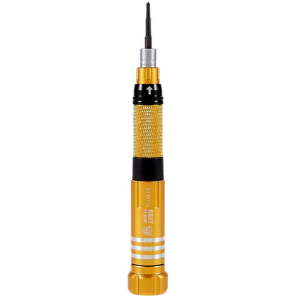 BEST BST-8927 6 in 1 Screwdriver Set Handheld Anti-slip Screwdriver Repair Tool Kit with Bits
