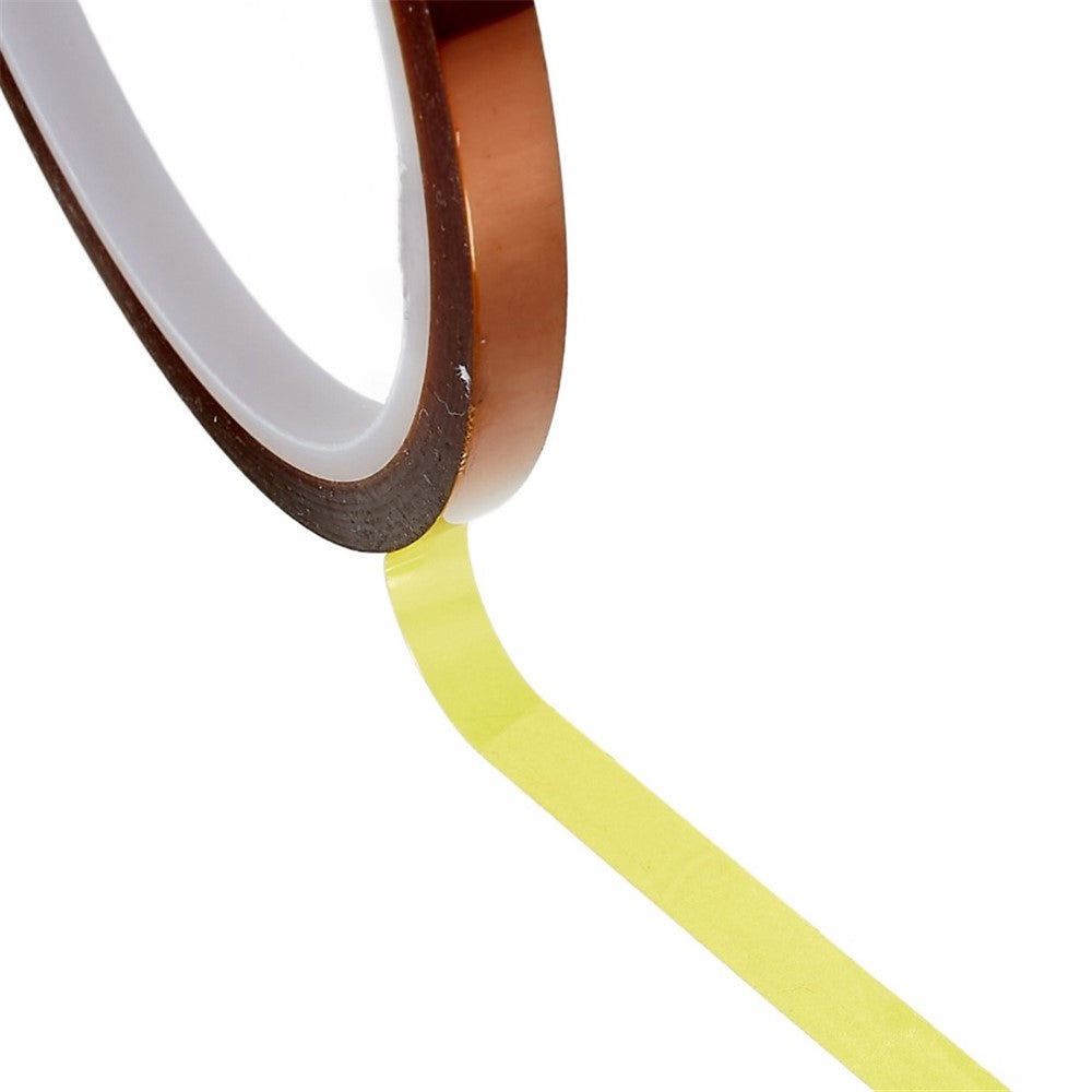 KAPTAN 33m*0.6cm High Temperature Insulation Polyimide Tape Heavy Duty Electric Insulation Tape Power Circuit Wiring Adhesive Tape