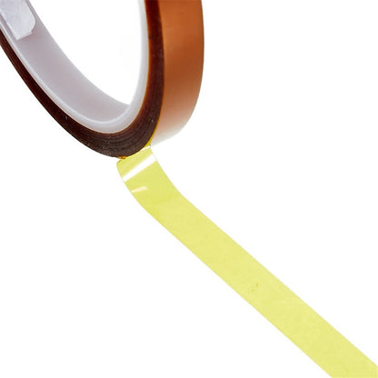 KAPTAN 33m*0.8cm Polyimide Tape Heavy Duty Electric Insulation Tape Power Circuit Wiring Adhesive High Temperature Resistance Tape Tool