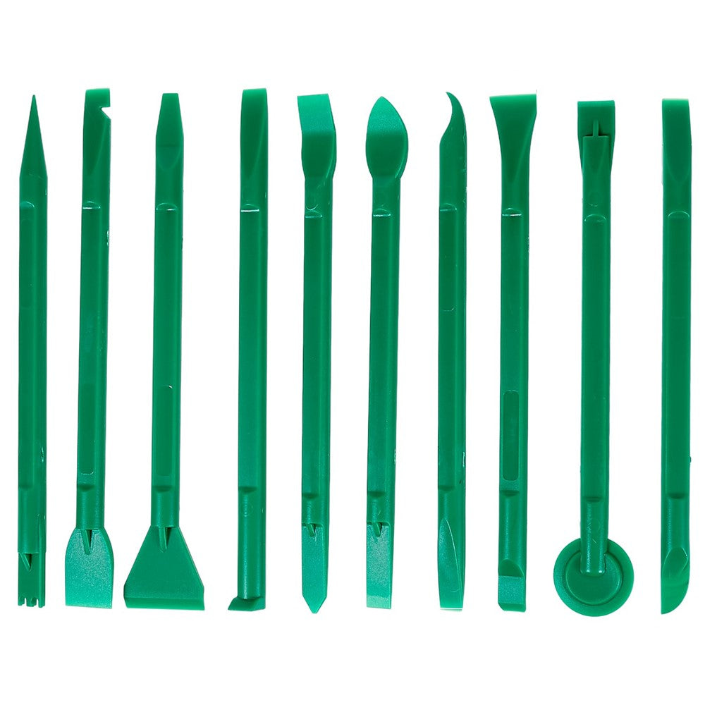 BEST BST-041 10 in 1 Multipurpose Plastic Disassembly Tools Set Opening Tool Plastic Double-Sided Pry Tool Repair Parts for iPhone Android Devices