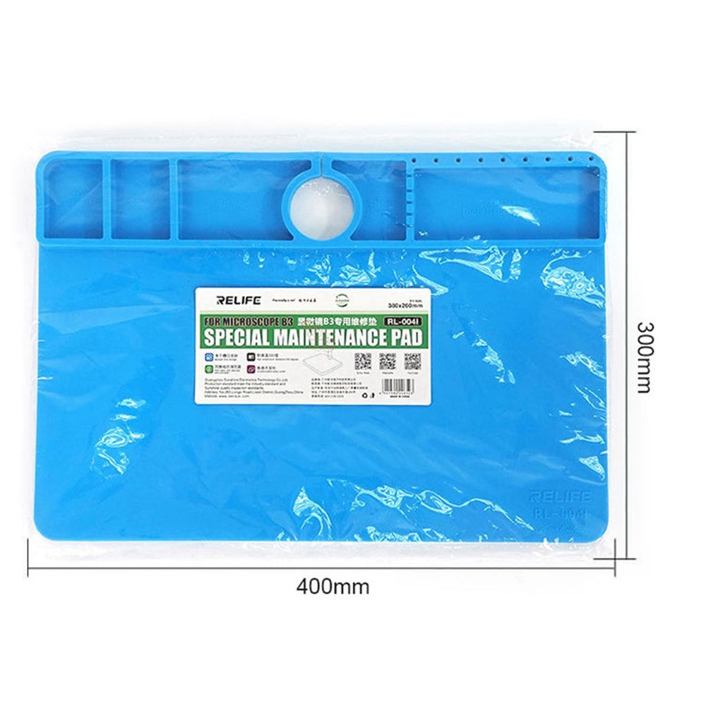 RELIFE RL-004I Microscope B3 Base Maintenance Pad Insulation High Temperature Microscope Repair Pad for BGA Soldering Station