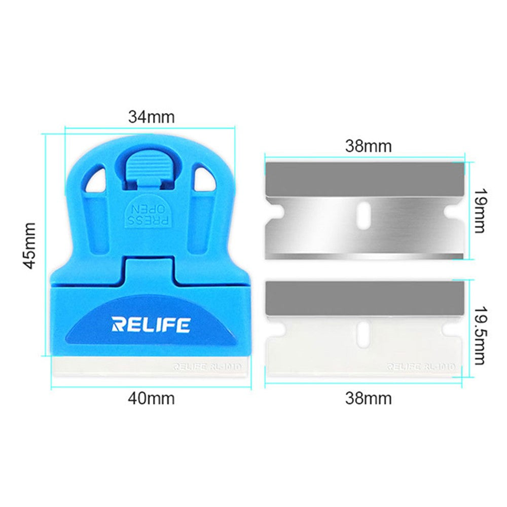 RELIFE RL-023A Preservative Screen Repair Blade High Hardness Ceramic Glue Remover for Mobile Phones