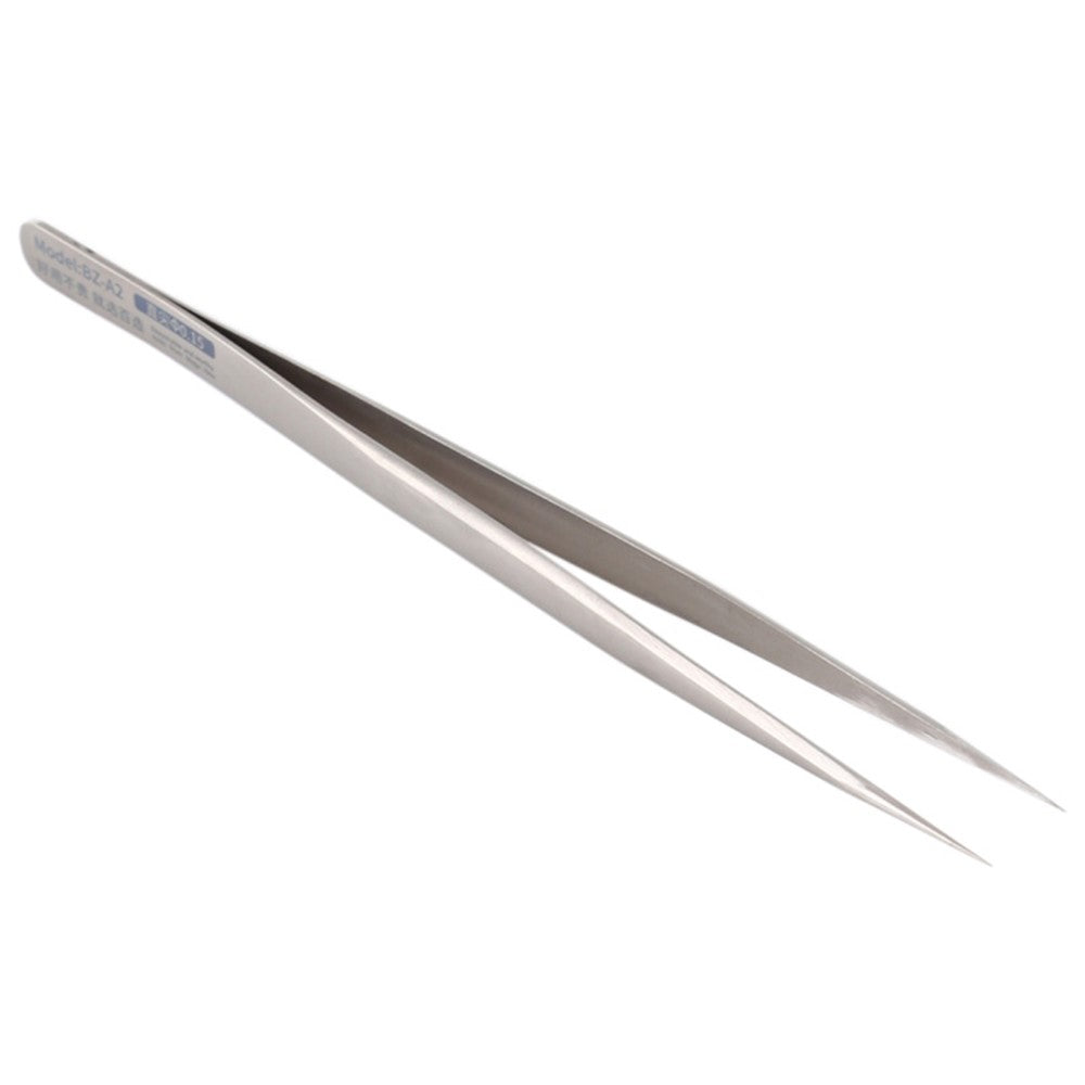 MEGA-IDEA BZ-A1 0.1mm Fine Tweezers Stainless Steel Straight Pointed Tip Tweezers Electronic Device Repair Tool
