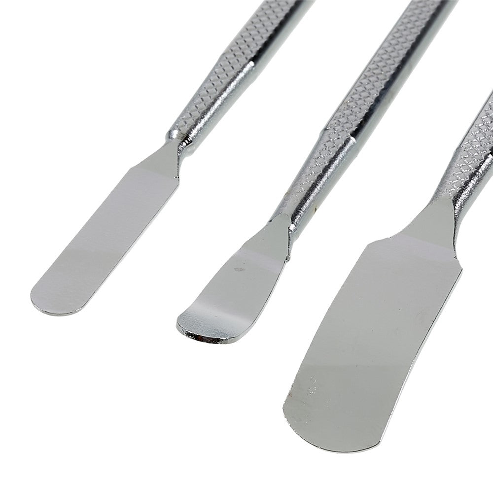 BEST 3Pcs / Set Metal Crowbar Phone Laptop Tablet Screen Repairing Battery Opening Glue Removal Pry Tools