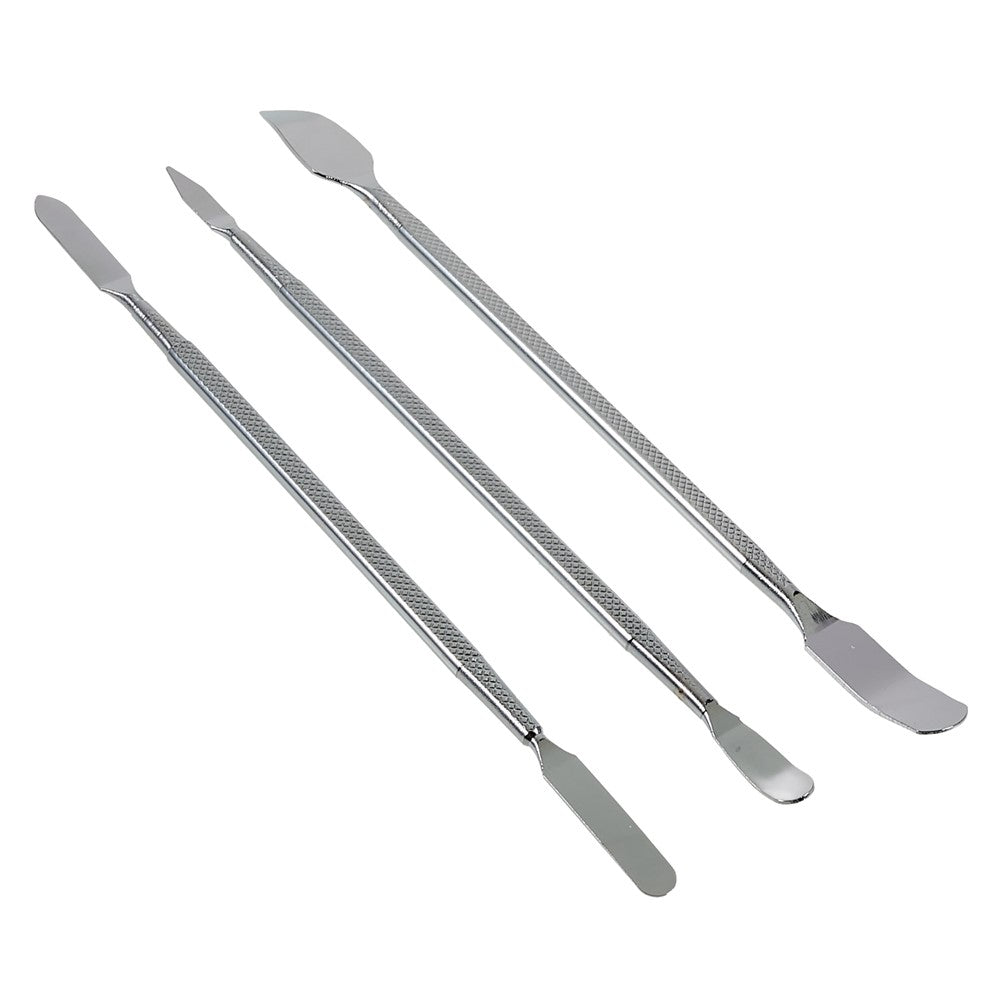 BEST 3Pcs / Set Metal Crowbar Phone Laptop Tablet Screen Repairing Battery Opening Glue Removal Pry Tools