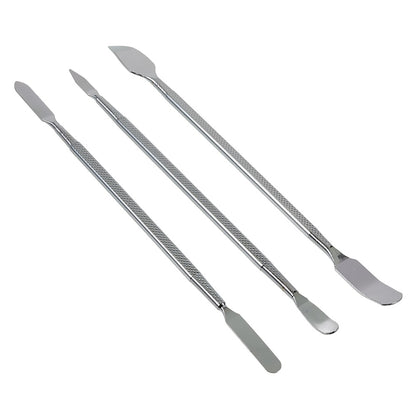 BEST 3Pcs / Set Metal Crowbar Phone Laptop Tablet Screen Repairing Battery Opening Glue Removal Pry Tools