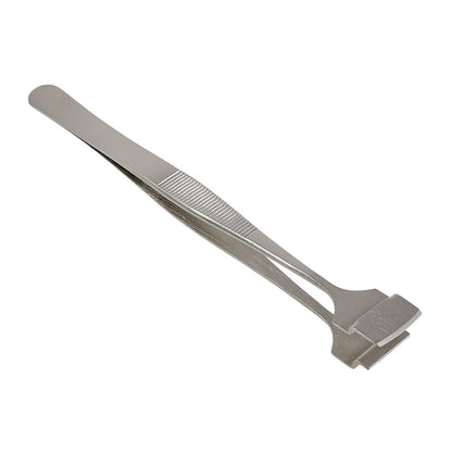 BEST BST-91-5L L-shaped Wafer Tweezers Stainless Steel Tweezers Dedicated Chip Hand Tool