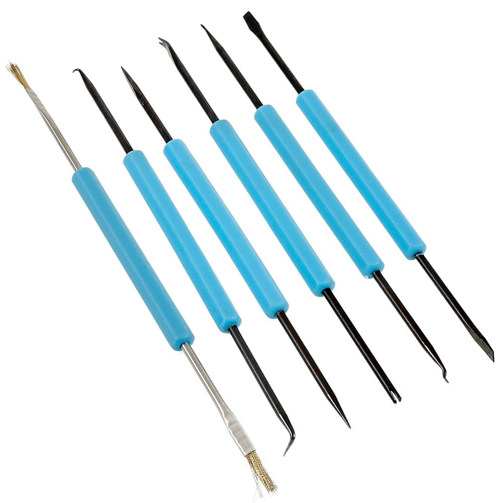 BEST 6Pcs / Set Desoldering Aid Tool PCB Circuit Board Soldering Welding Auxiliary Tools Repairing Kit