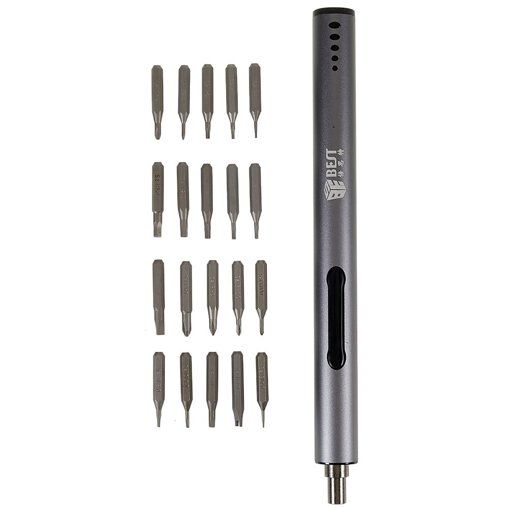 BEST BST-9911A Professional Rechargeable Magnetic Electric Screwdriver Repair Tool with LED Light