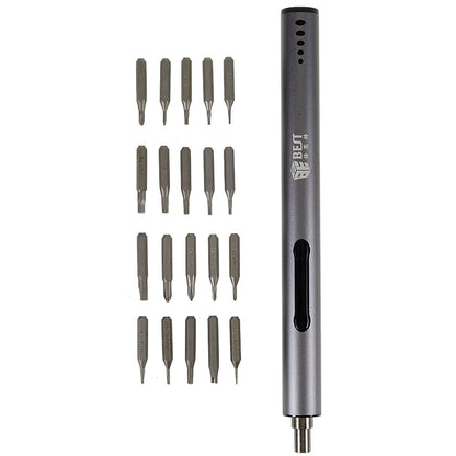 BEST BST-9911A Professional Rechargeable Magnetic Electric Screwdriver Repair Tool with LED Light